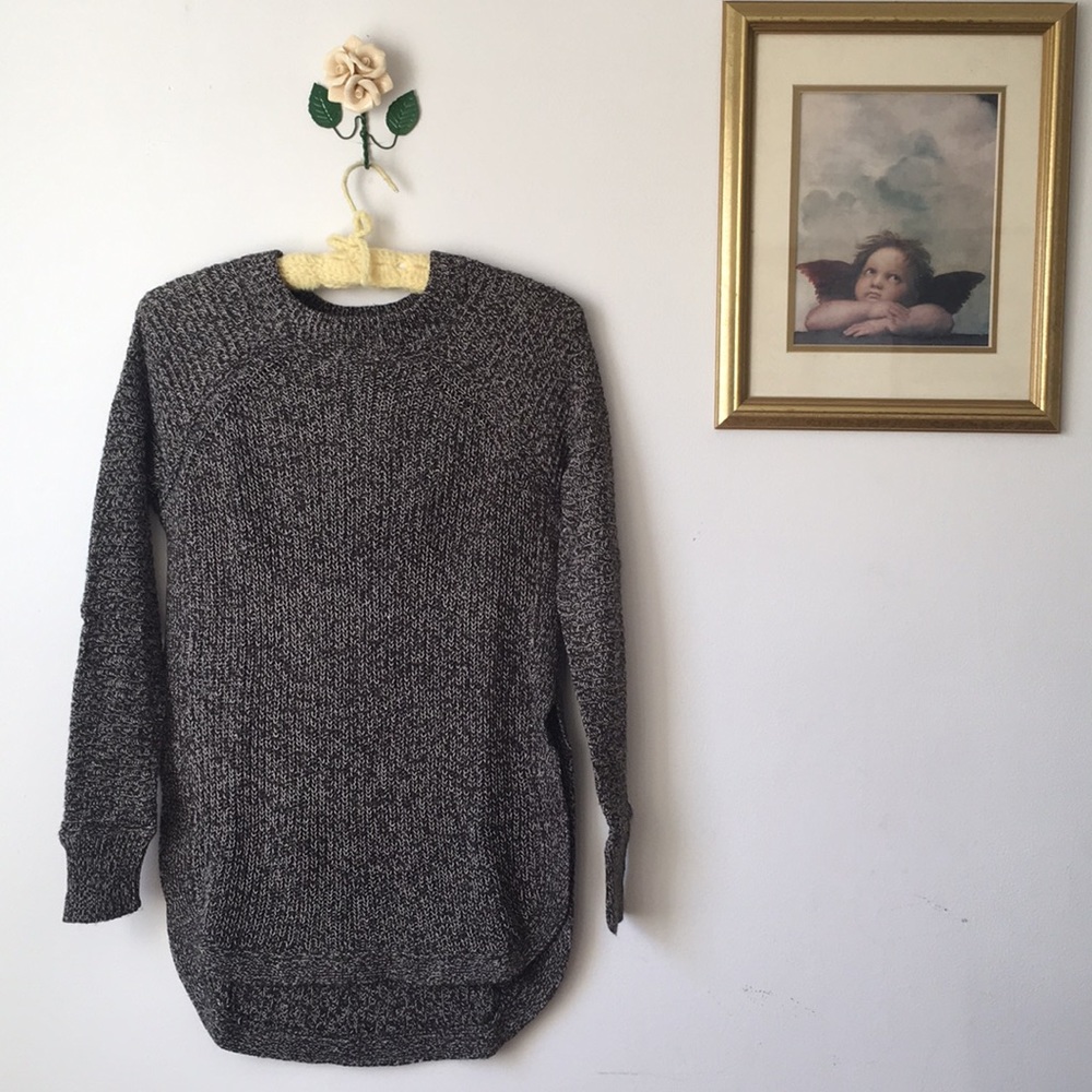 🆑RD Style cable knit Tunic Sweater